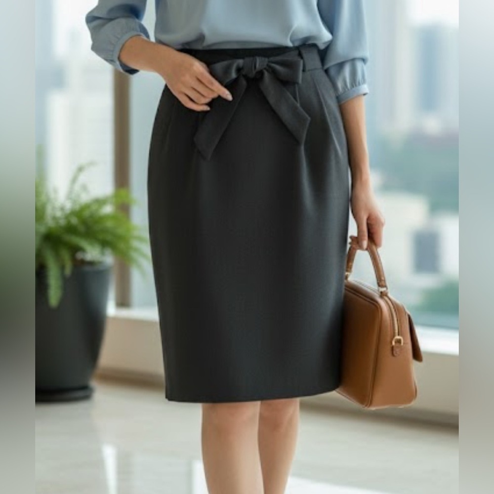 Ann Taylor Black Pencil Skirt